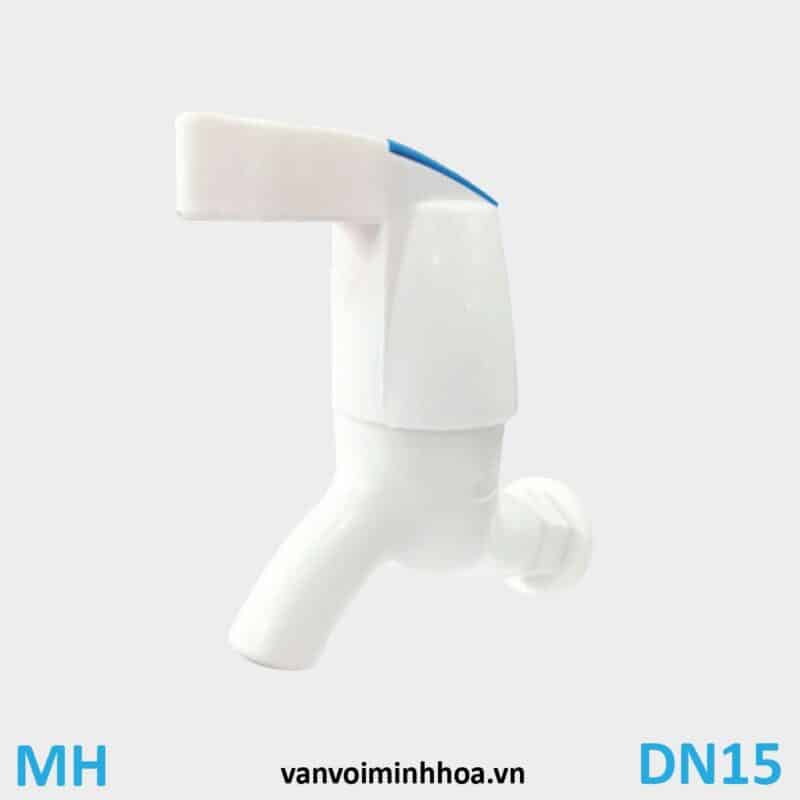 Vòi nước nhựa tay gạt đĩa ceramic MH DN15 Phi 21
